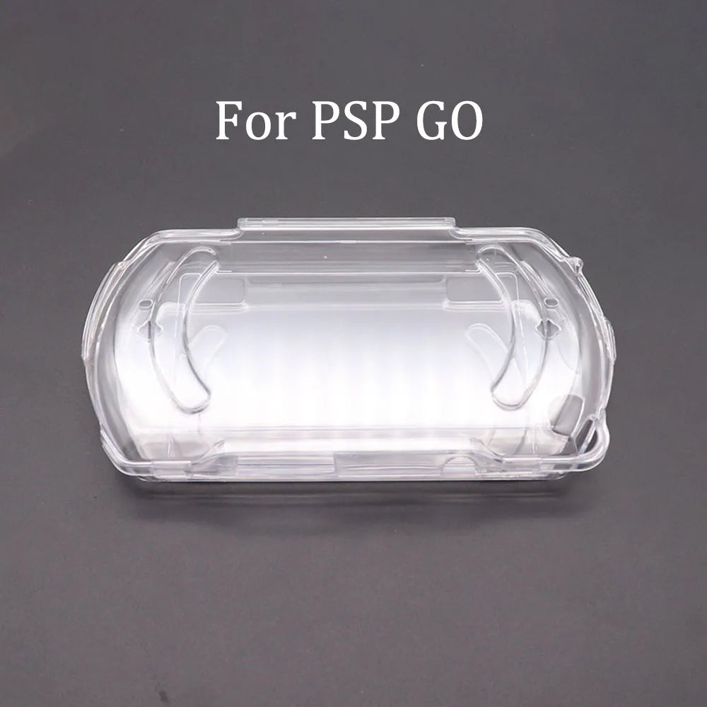 Clear Crystal Hard Shell Case for PS Vita & PSP | Transparent Protective Cover for PSV 1000/2000/3000