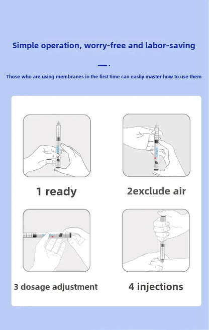 Adjustable Dosage Disposable Injection Pen — Auxin & Insulin Delivery Device