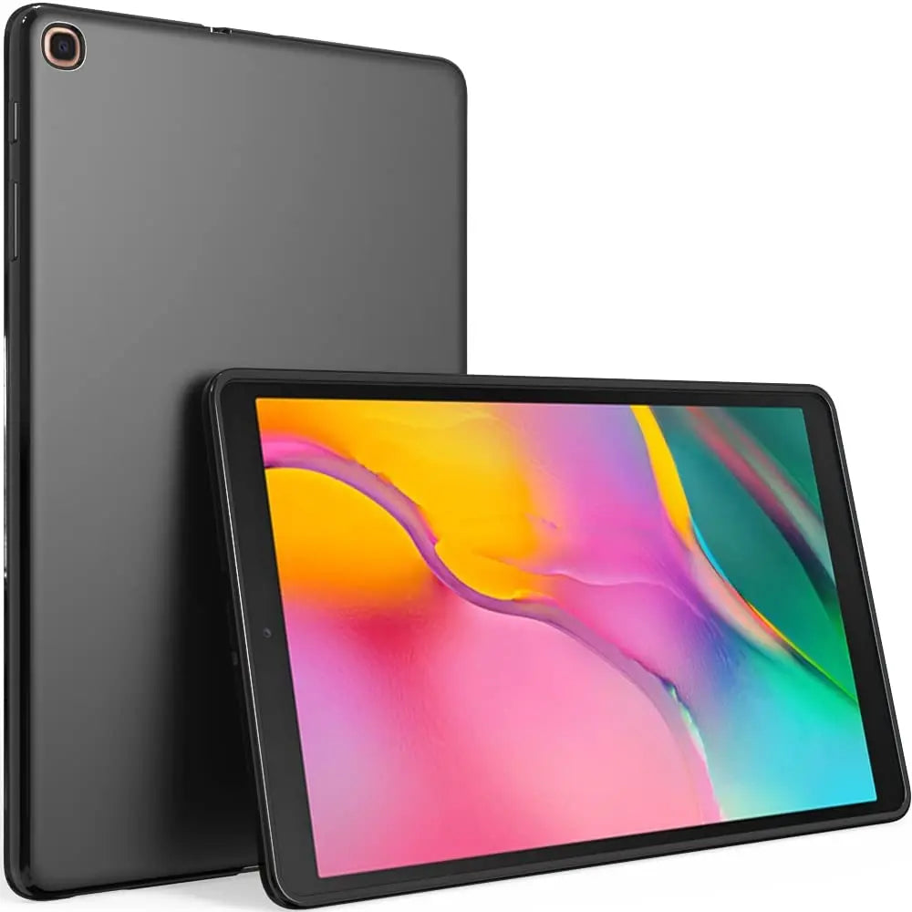 Samsung Galaxy Tab A Case - Slim Soft Silicone Protective Cover for SM-T510, T515 and T295
