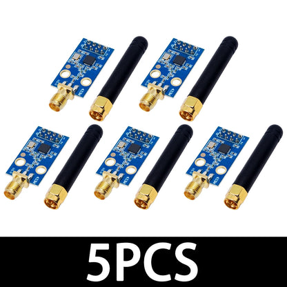 CC1101 433/868MHz Wireless Transceiver Module – 10mW Long Range (300–1000m) with SMA Antenna for Arduino
