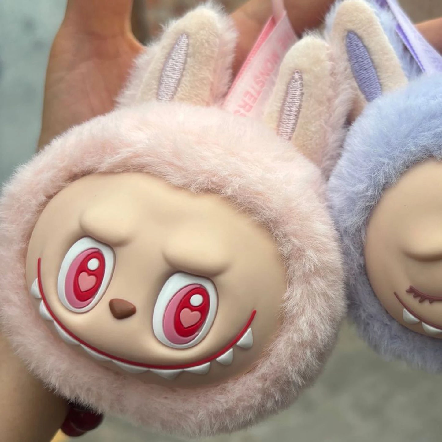 Labubu 2nd Gen Multi-Color Cute Doll Head Plush Toy — Backpack Pendant Keychain Anime Gift Box