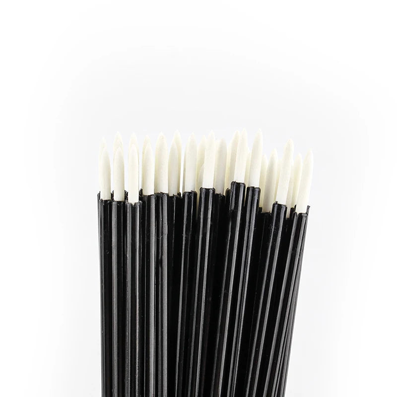 50Pcs Disposable Eyeliner Makeup Brushes - Eye Shadow & Eyeliner Wands for Lash Extensions and Beauty Tools