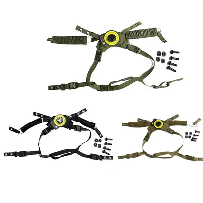 Team Wendy Helmet Chin Strap – Hanging Suspension System for FAST MICH Tactical Airsoft Helmet Accessories