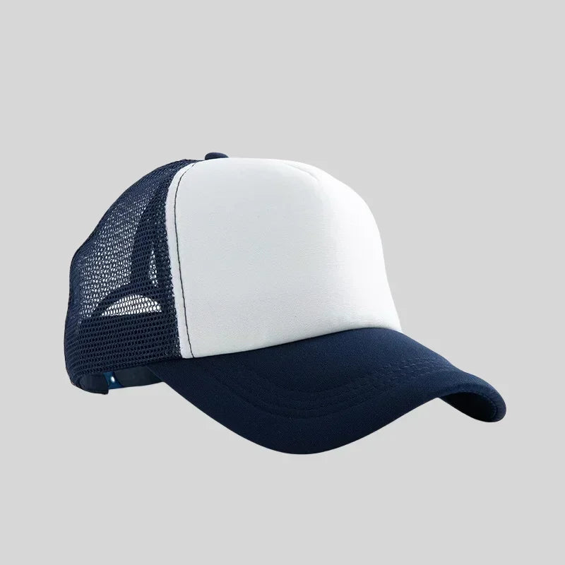 Personalized Logo Trucker Hats - Custom Foam Mesh Baseball Caps for Men & Women, Snapback Sun Hats