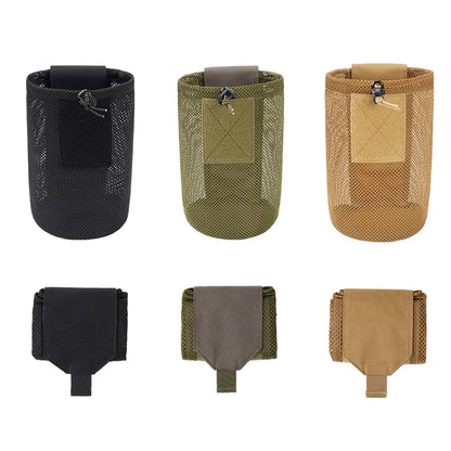Micro Folding Hunting Bag – Compact Dump Pouch, Mini Foldable Mesh Bag for EDC, Outdoor, Camping and Hiking