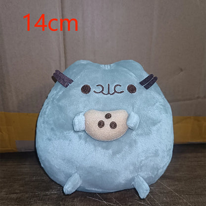 Kawaii Angel Cat Plush Toy - Cute Donut, Unicorn, Potato Chip, Ice Cream, and Pizza Stuffed Animal Doll for Children’s Gifts