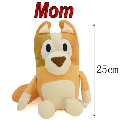 Bluey Dog Bingo Plush Toy — Soft Cartoon Stuffed Animal for Kids, Birthday & Christmas Gift