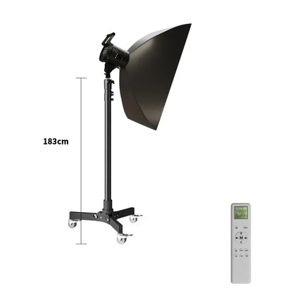 115/135W Bowens LED Photography Studio Light - 220V Daylight-Balanced Video Lamp, 3000–6000K, 3 Colors for Portraits & Studio Shooting