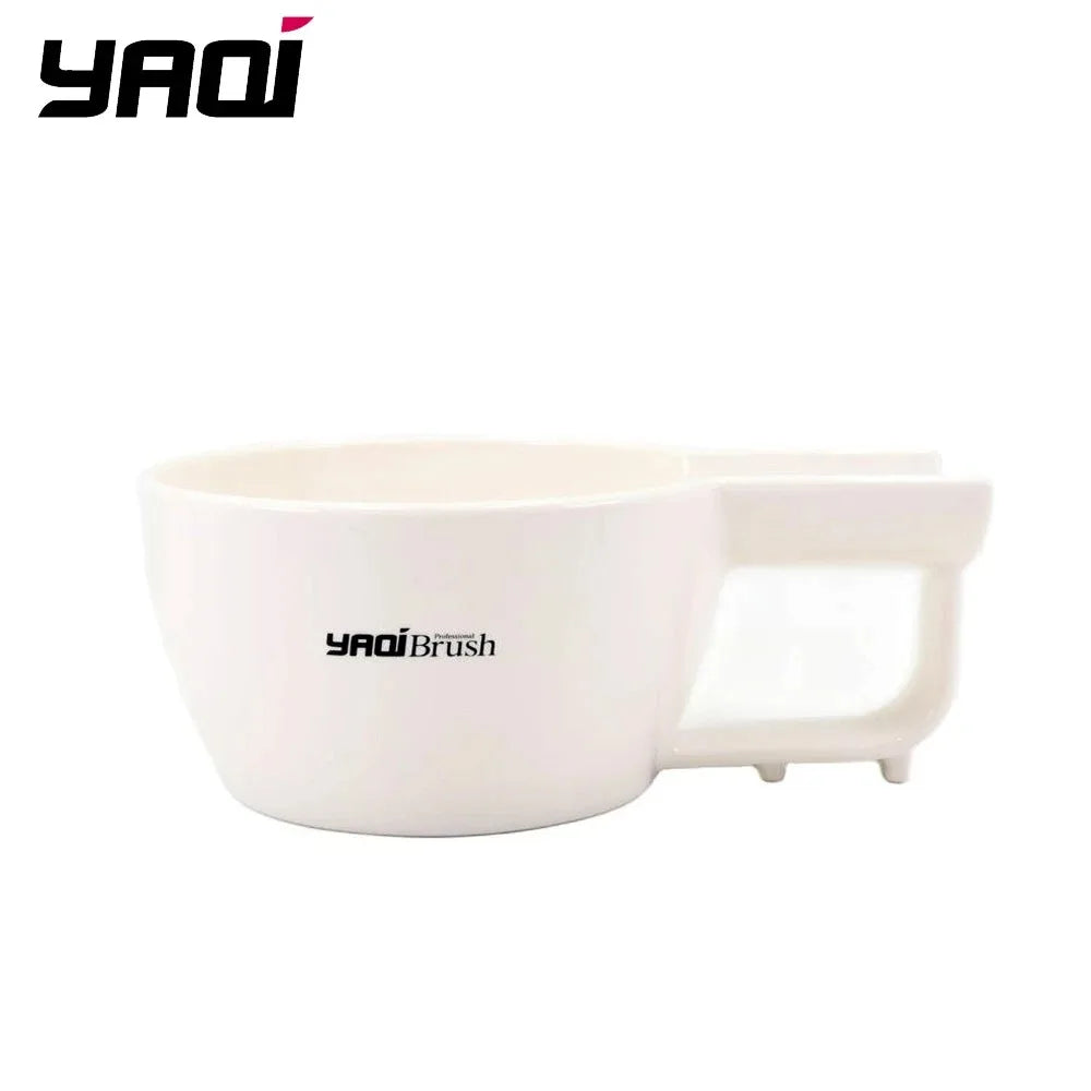 Yaqi High-Quality Dark Blue Plastic Shaving Bowl – For Men’s Shaving Brush