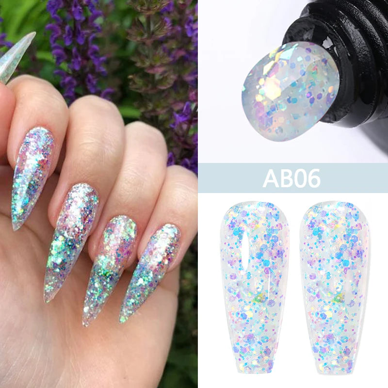 BORN PRETTY 30ML Nail Rhinestone Glue - Gel Adhesive for 3D Nail Charms, Bling Gems & Nail Decoration Supplies