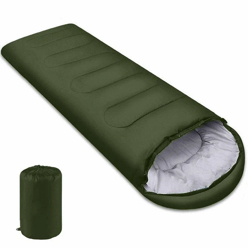 Ultralight Camping Sleeping Bag - Waterproof, 4-Season Warm Envelope for Backpacking, Outdoor Traveling & Hiking