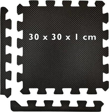 8/12/20PCS EVA Gym Floor Mats 30x30cm — Non-Slip Foam Mats for Yoga, Fitness & Sports Protection