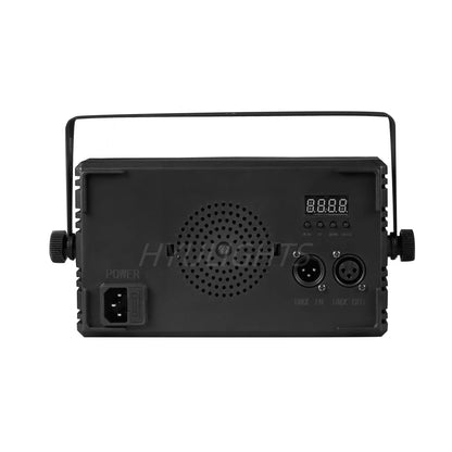 60W Mini LED RGB Strobe Light – 3-in-1 8-Partition + White 8000K DMX DJ Wash Bar for Stage Lighting Effects