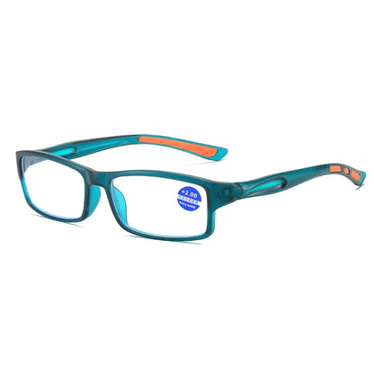 New Anti-Blue Light Reading Glasses for Men & Women – Fashion Sports Eyewear with Small Frame, Diopter +1.0 to +4.0