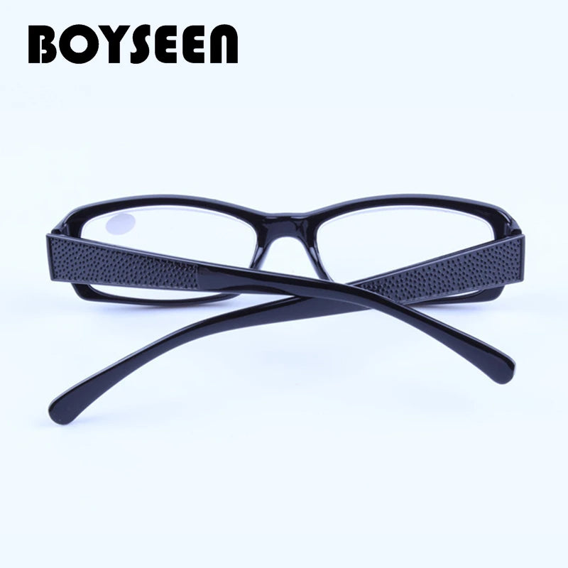 High Power Reading Glasses +400/+450/+500/+550/+600 – Unbreakable Presbyopic Eyewear for Farsighted Users