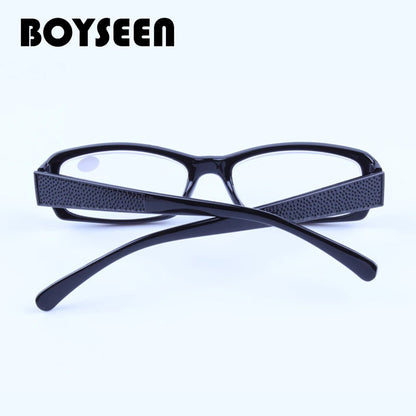 High Power Reading Glasses +400/+450/+500/+550/+600 – Unbreakable Presbyopic Eyewear for Farsighted Users