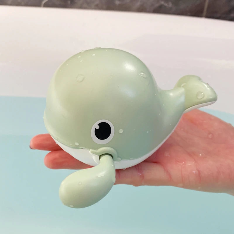 Baby Bath Toys Clockwork Swimming Animals – Cute Kids Bath & Shower Water Play Toys for Bathtub Fun and Learning