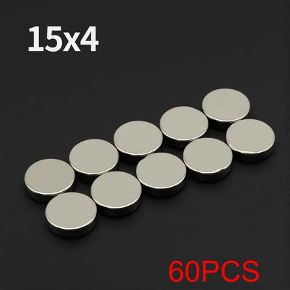 N35 Neodymium Magnets - Super Strong Round Permanent Fridge Magnets for DIY Projects & Crafts