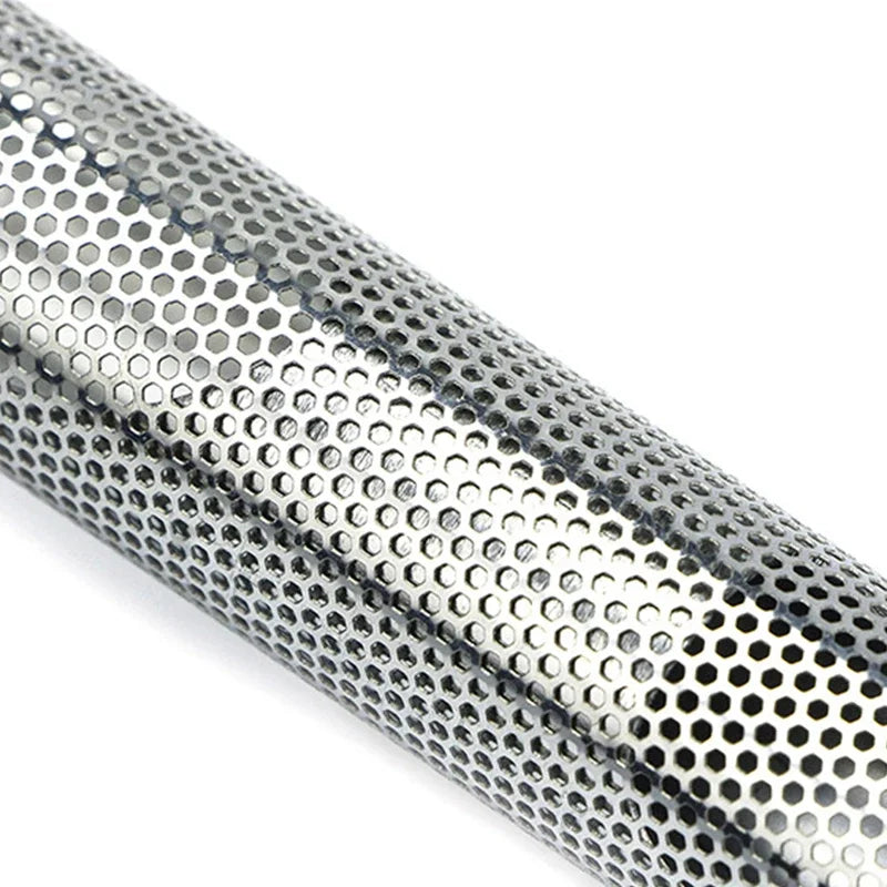 New Tea Strainer – Stainless Steel Infuser Pipe Design with Holder, Tea Spoon, and Filter for Perfect Brew