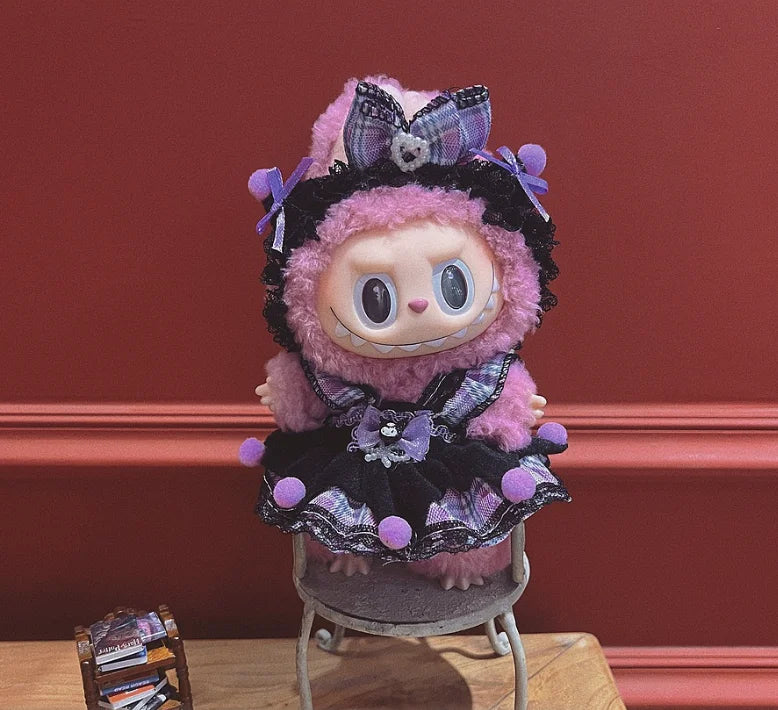 17cm Labubu Doll Clothes Set — Stylish Outfit for 17cm Labubu Dolls