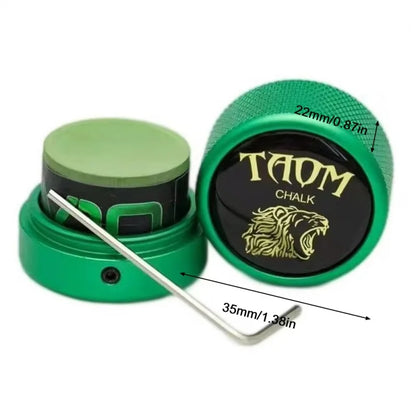 V10 Billiard Cue Chalk - Professional No-Slip Snooker & Pool Chalk in Blue or Green