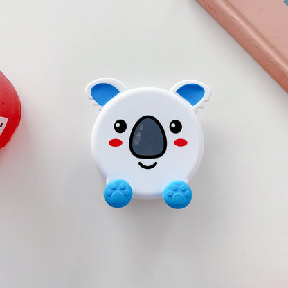 Cartoon Folding Phone Stand - Adjustable Desktop Holder for Mobile Devices