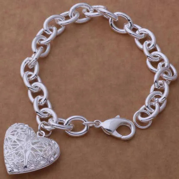 925 Sterling Silver Bead Bracelet – High-Quality Romantic Chain for Women, Fashion Jewelry Gift for Engagement, Party & Wedding