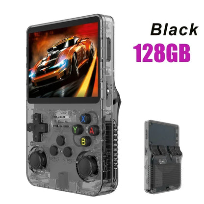 Max 256GB Retro Handheld Game Console – Linux System, 3.5 Inch IPS Screen, Portable Video Player with 64GB/128GB Games