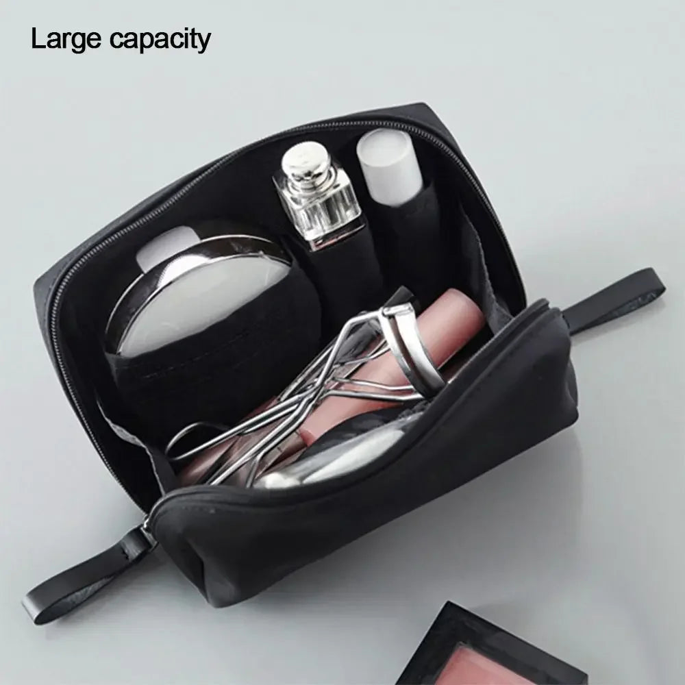 Portable Women’s Mini Makeup & Cosmetic Bag – Small Lipstick Pouch & Toiletry Organizer