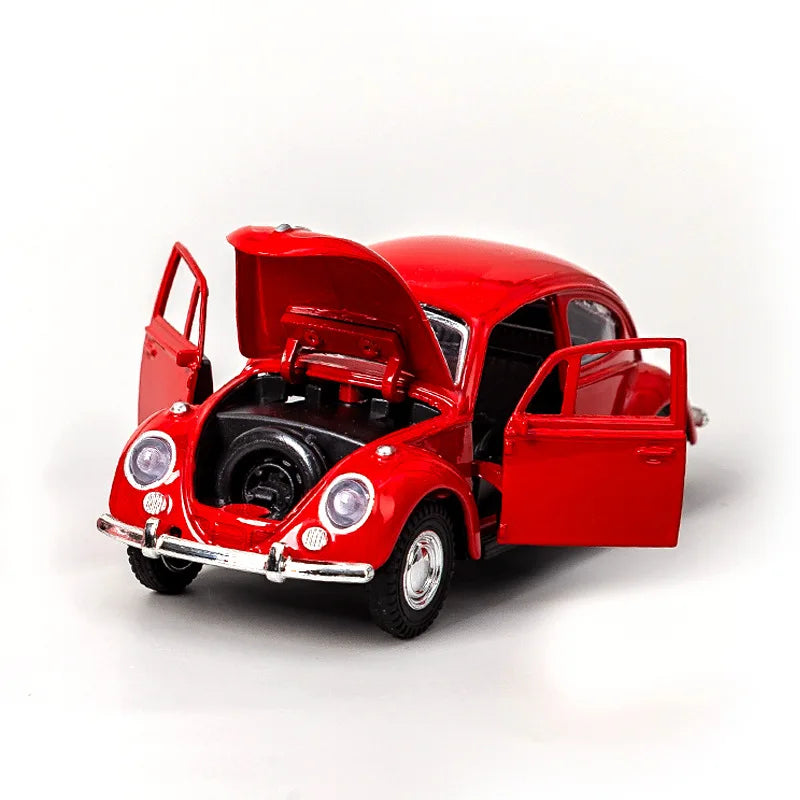 1:32 Retro Classic Alloy Car Model – Pull-Back Diecast Toy Vehicle for Kids & Collectible Gift