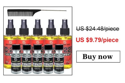 38ml Waterproof Wig Glue — Strong Hold Front Lace Wig Adhesive, Private Label, Accessories for Frontal Closure & Toupee