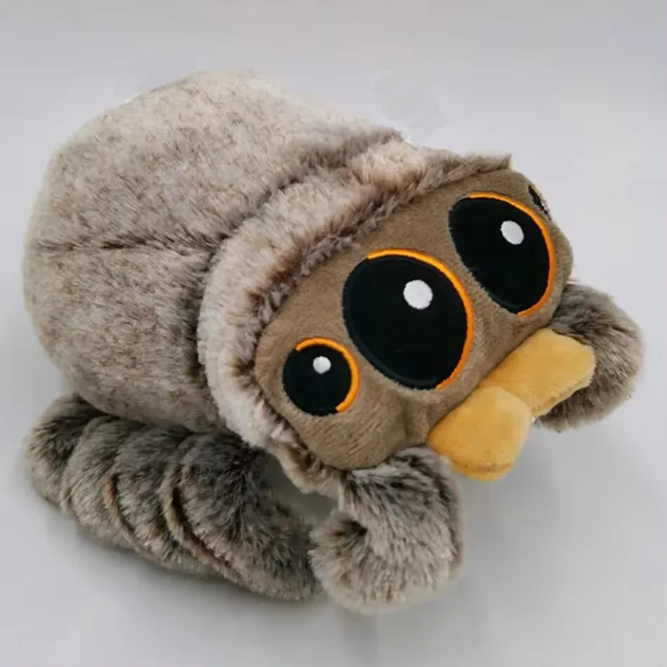 Cute Little Spider Plush Toy – Soft Stuffed Cartoon Animal Doll, Kid's Birthday Gift & Game Room Decor