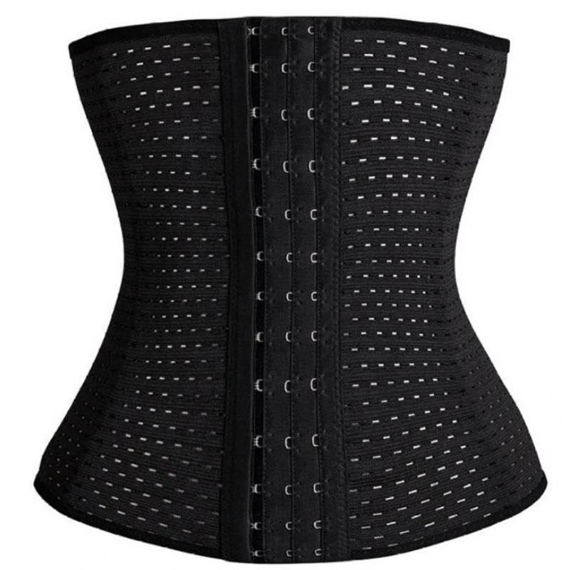 Women’s Tummy Slimming Shapewear - Black Belly Band Corset for Postpartum Flat Belly & Shaping Support
