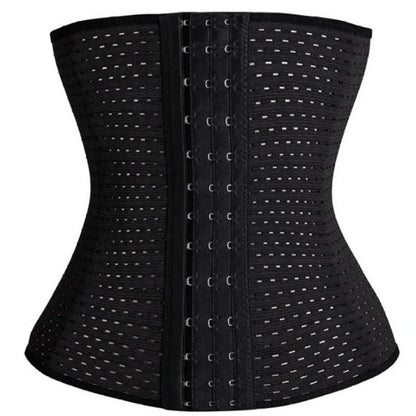 Women’s Tummy Slimming Shapewear - Black Belly Band Corset for Postpartum Flat Belly & Shaping Support