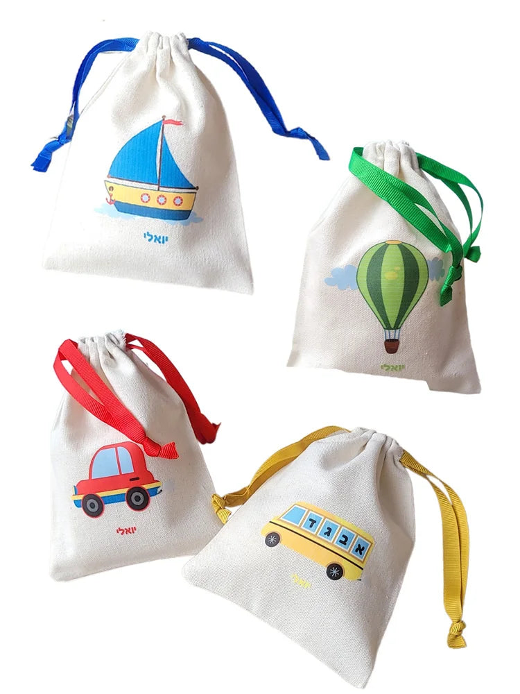 Small White Cotton Gift Bags – Custom Muslin Drawstring Pouches 5x7cm 8x10cm 9x12cm for Party, Candy, Jewelry Favor