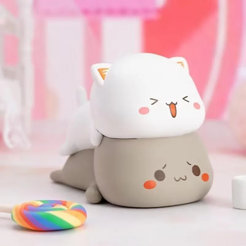 Kawaii Mitao Cat Season 2 Lucky Cat Blind Box - Cute Cartoon Collectible Figures for Home Decor, Holidays, and Gifts