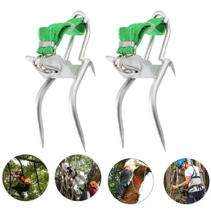 Tree Climbing Spikes – 304 Steel Climbing Shoes for Hunting, Observation, and Fruit Picking, Easy to Use