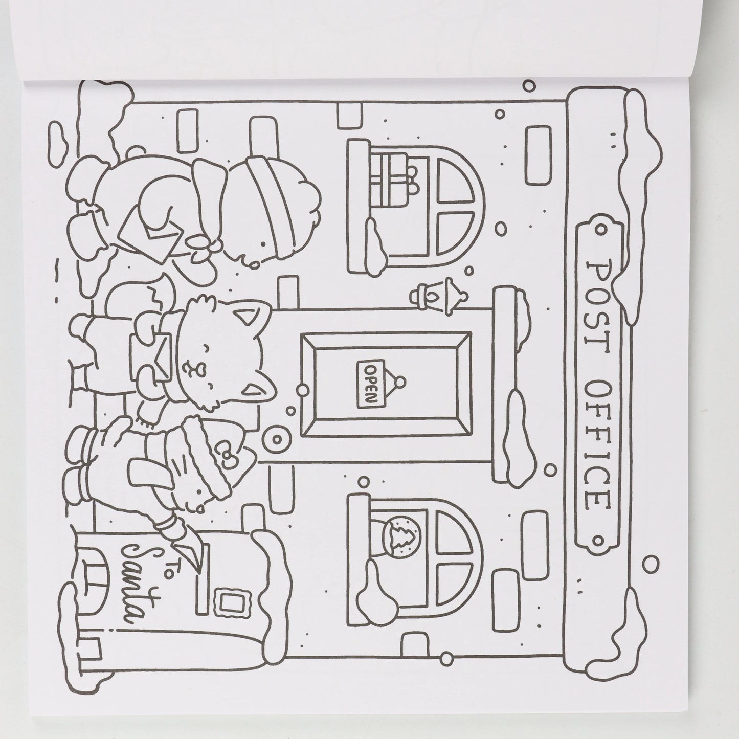 Into the Garden Coloring Book for Adults & Teens - Bold & Simple Designs with Plants, Flowers & Cute Animals