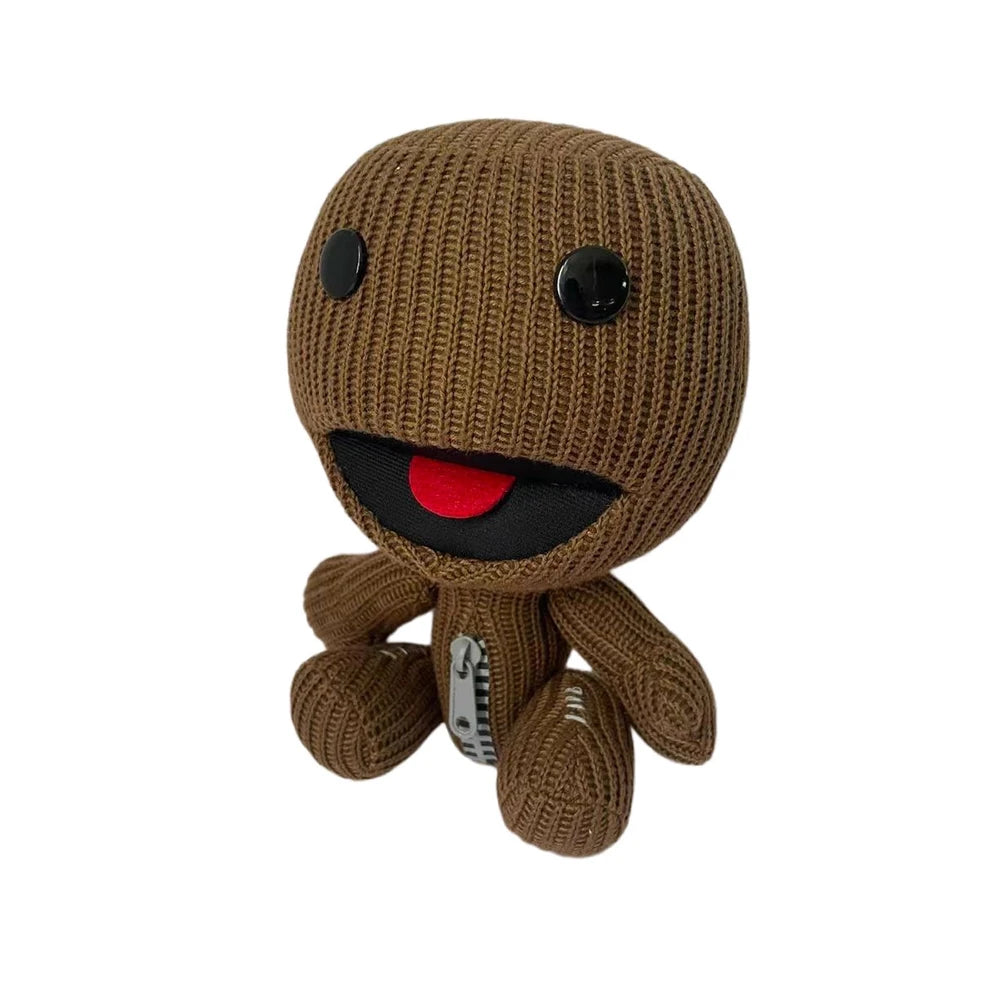 Little Big Planet Sackboy Plush Toy – 25cm Stuffed Doll, Desktop Ornament & Holiday Birthday Gift