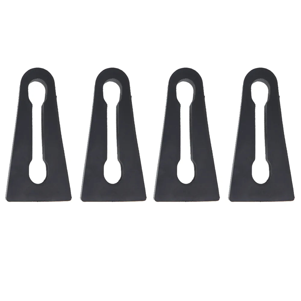 4PCS Shock Absorber Rubber Door Lock Buffer - Damping Seal Pad Deadener for VW, Audi, Skoda, Seat - Quiet Replacement Accessories for Enhanced Car Door Performance