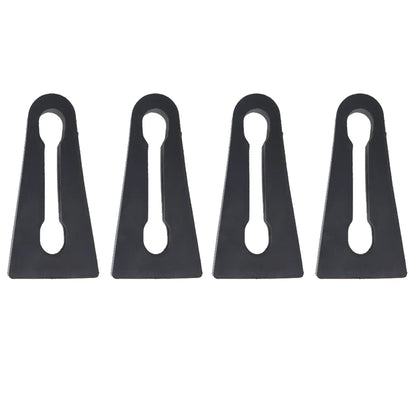 4PCS Shock Absorber Rubber Door Lock Buffer - Damping Seal Pad Deadener for VW, Audi, Skoda, Seat - Quiet Replacement Accessories for Enhanced Car Door Performance