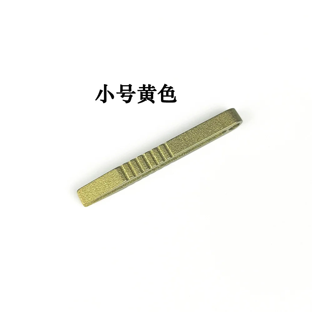 Titanium TC4 Clip Tweezers – EDC Multipurpose Precision Pick-Up Clamping Tool for Outdoor & Maintenance, 6 Colors