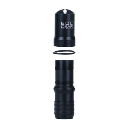 Capsule EDC Waterproof Box – Survival Pill & Match Case, Seal Trunk Container for Hike Storage and Protection