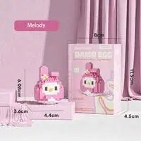 Stitch, Sanrio, and Mickey Mouse Cartoon Dolls - Micro-Particle Building Block Toys Compatible with Children's Gifts
