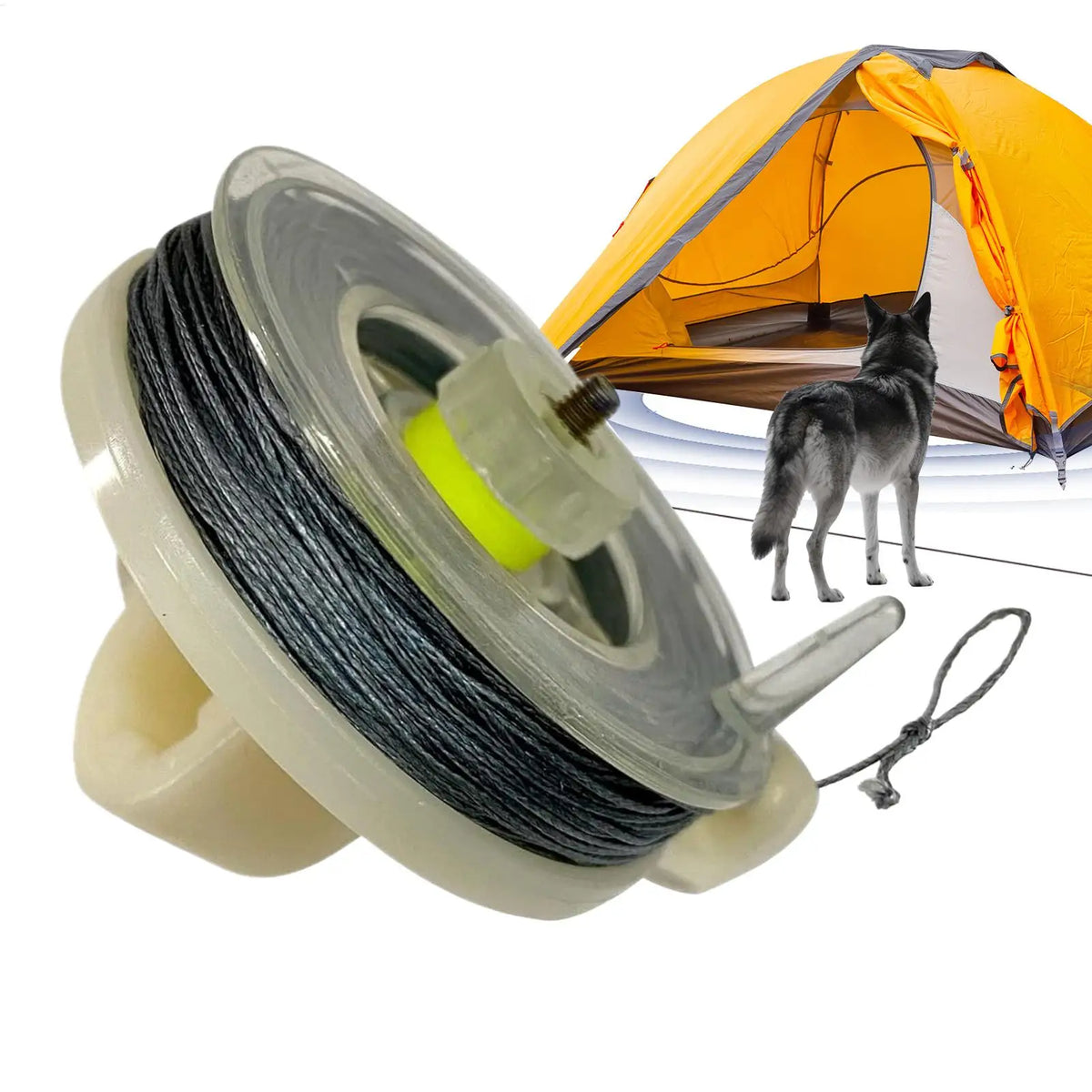 Outdoor Camping Perimeter Alarm Trip Wire - Weatherproof Trip Line Early Warning Security System for Campgrounds