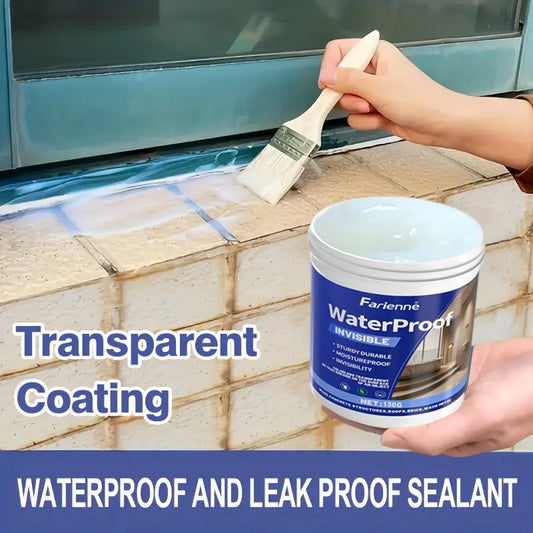 150g Transparent Waterproof Sealant - Nano Leak-Proof Crystal Clear Sealing Glue