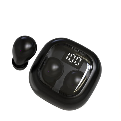 SK Wireless Bluetooth Earbuds - Invisible Small-Head Design, Comfortable Fit, Deep Bass & Sport-Friendly Headphones for All Phones