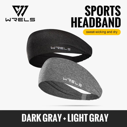 WRELS Moisture-Wicking Sports Headband – Breathable Non-Slip Sweatband for Running, Gym & Fitness (Men & Women)