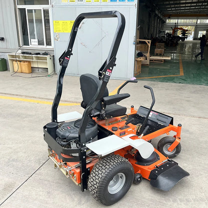 Customized 4-Stroke Remote Control All-Terrain Lawn Mower, Multifunctional Tracked Grass Cutting Machine