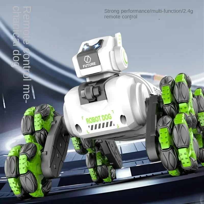 2.4G Remote Control Robot Dog – 360° Drift Stunt RC Car Toy for Kids M765-53